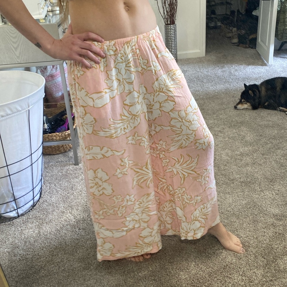 🌼 New without tags Billabongs flowy pants small - Picture 5 of 9